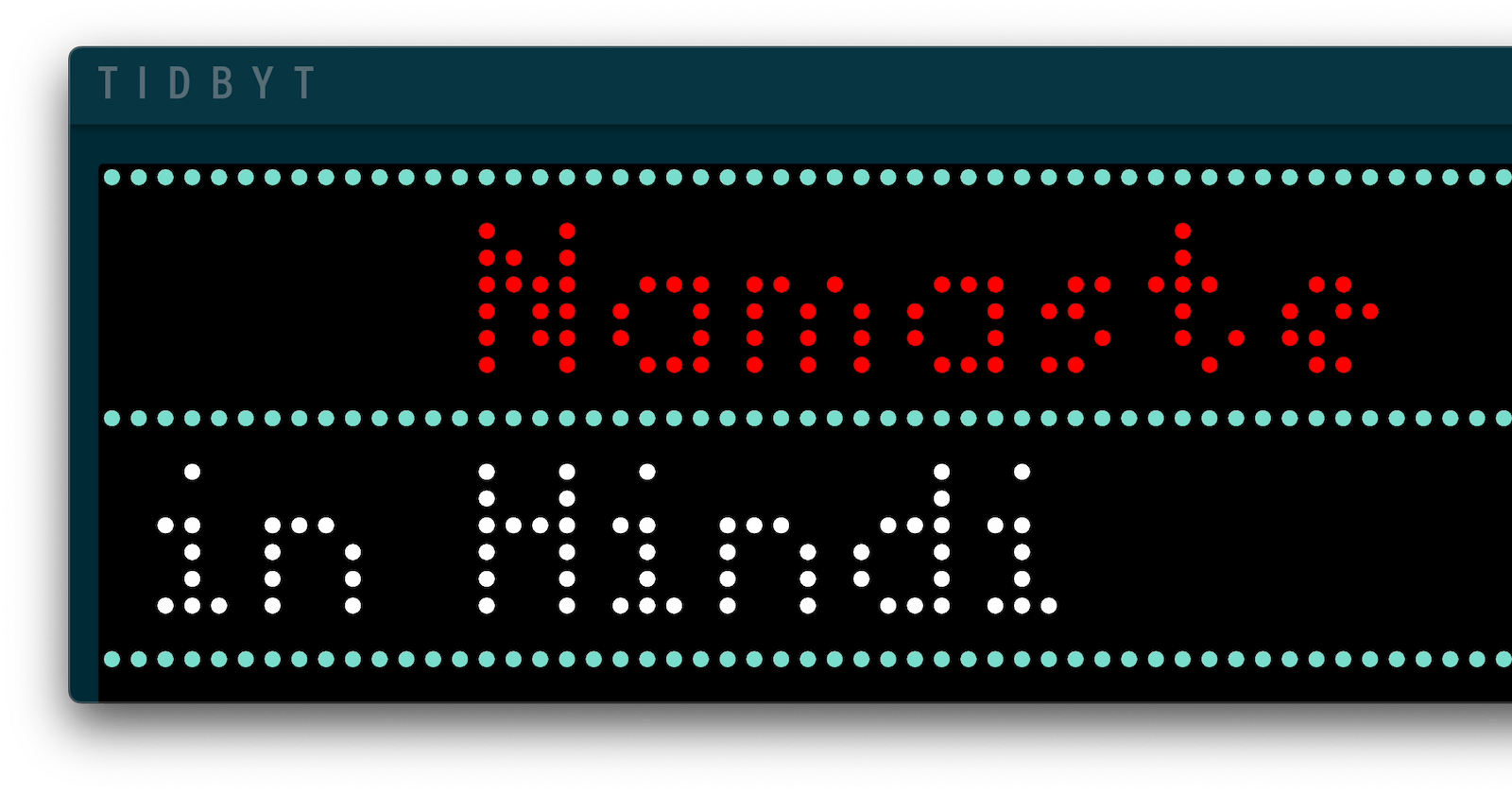 Dynamically Updating Your Tidbyt Display with REST API Data